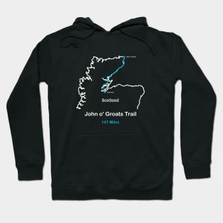 John O'Groats Trail in Scotland Hoodie